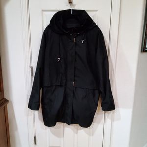 Liz Claiborne Jet Black Coat